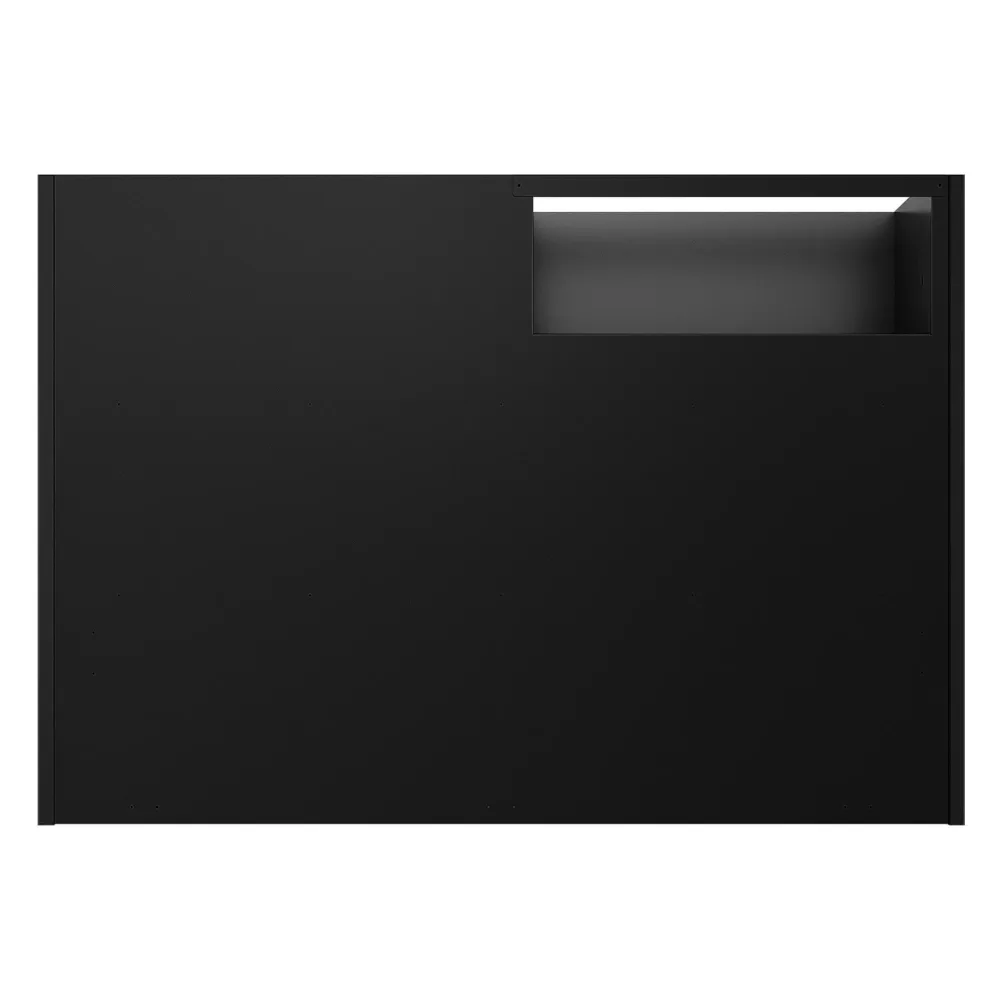 Вертикална фризерна витрина за супермаркет - 1450mm - 232 л - с 2 стъклени врати & 4 регулируеми рафта - Черен