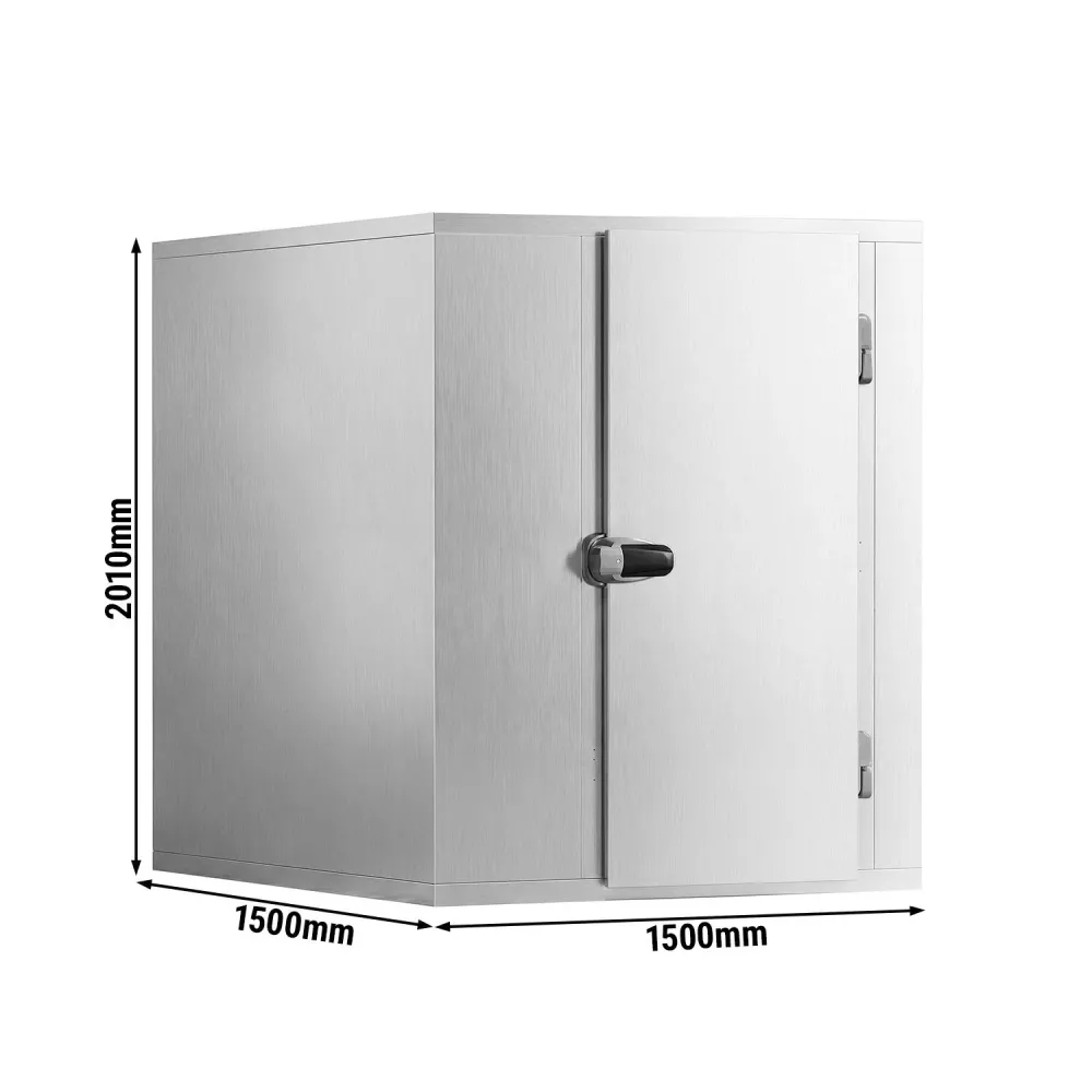 Неръждаема стомана Хладилна камера - 1500x1500mm - 3,50m³