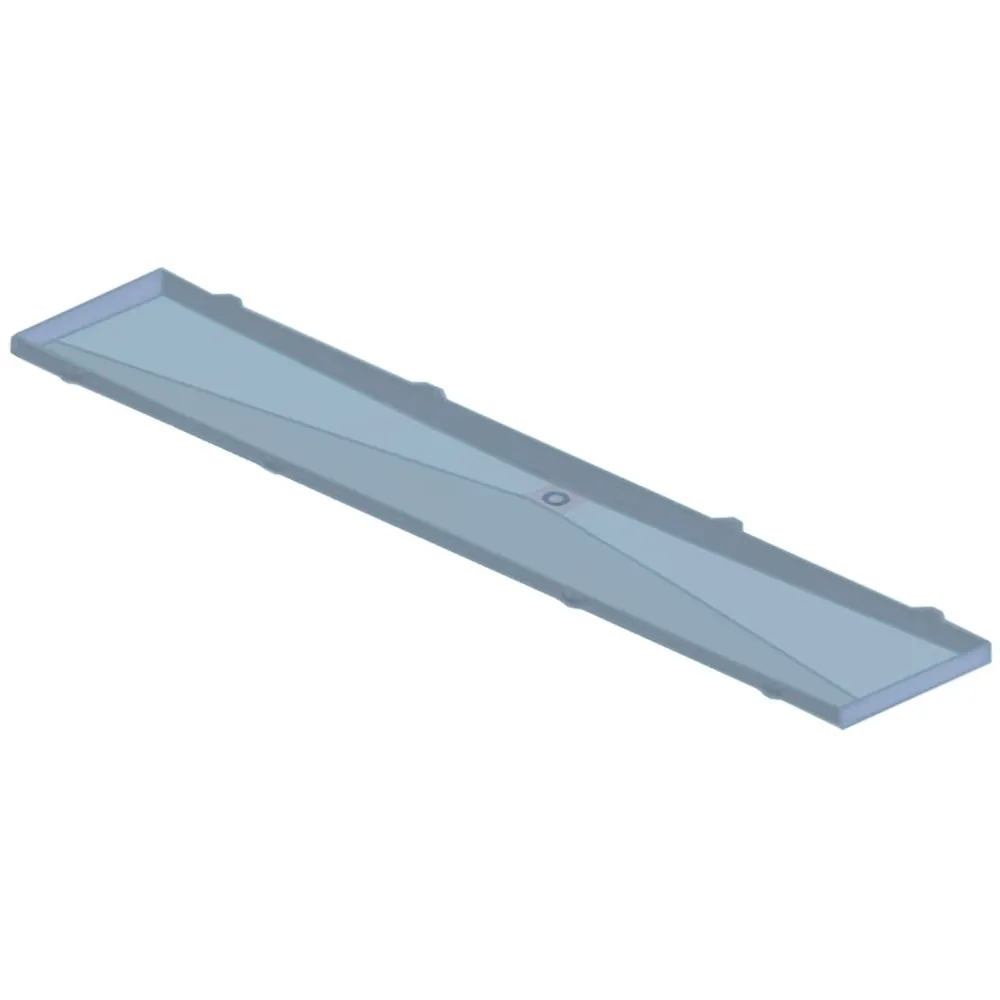 Поставка за бутилки - 150x1240x50mm - Дължина: 1240mm - за FKI300 & FKI300E