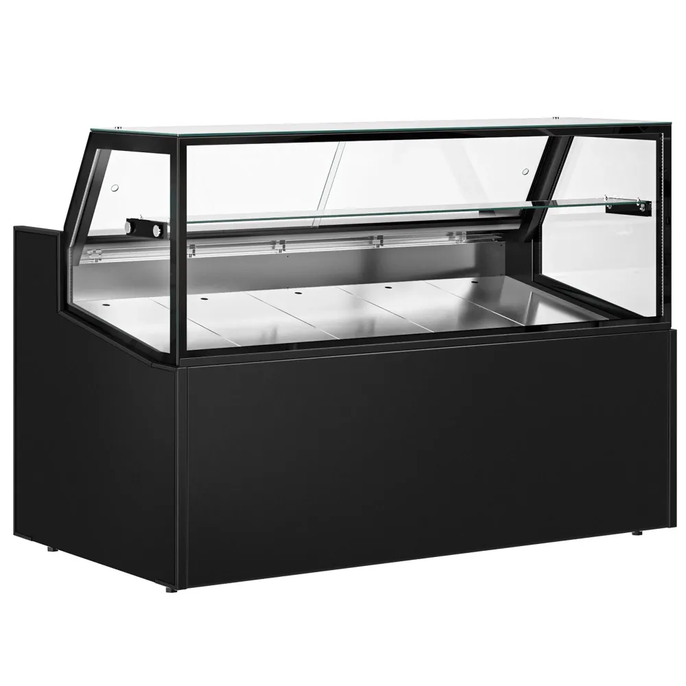 Хладилна витрина - 1580x910mm - LED осветление - двоен стъклопакет - вентилирано охлаждане