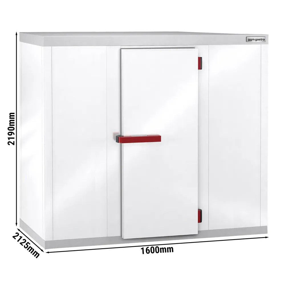 Минусова хладилна камера - 1600x2125mm - 5,26m³