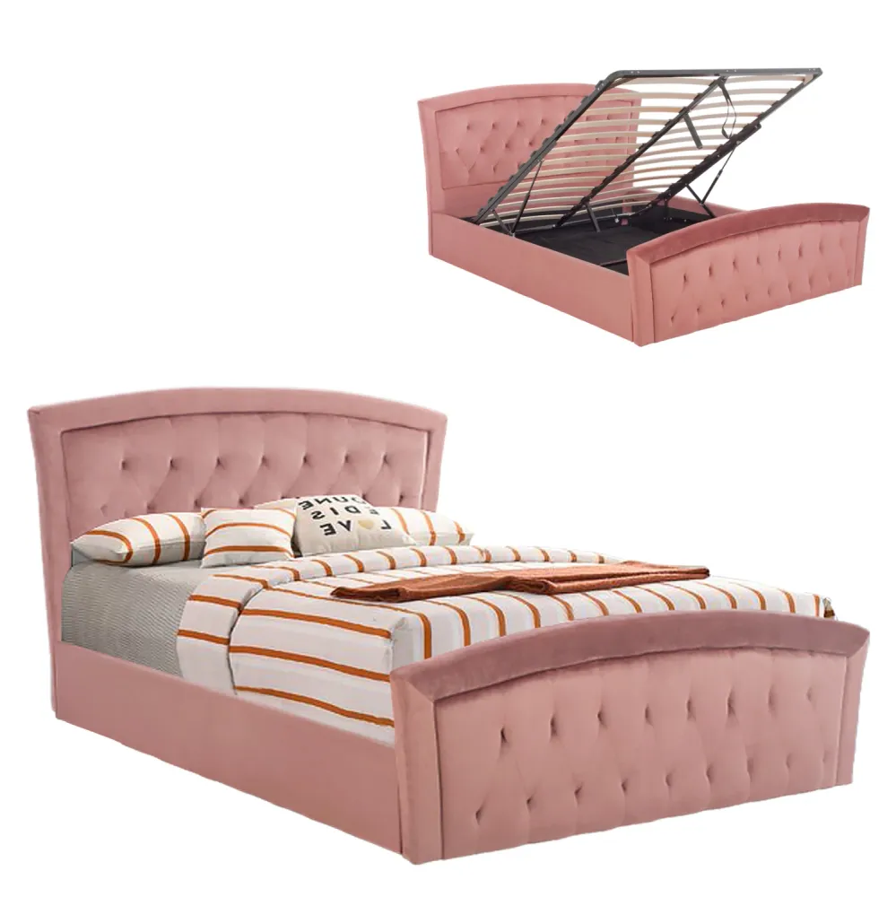 Спалня Оделия розов цвят 160x200 см