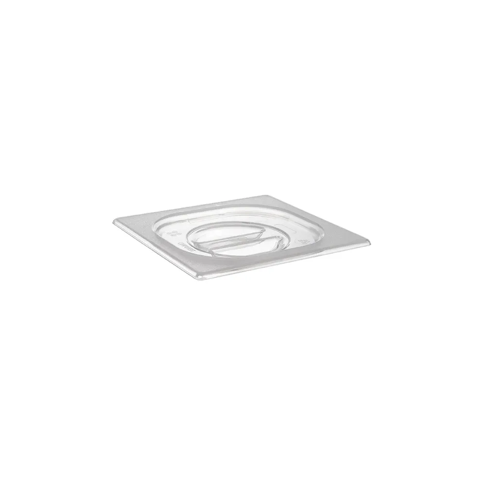 (6 бр.) GN 1/6 - Капак - прозрачен - 176x162x25mm - височина: 25mm - поликарбонат