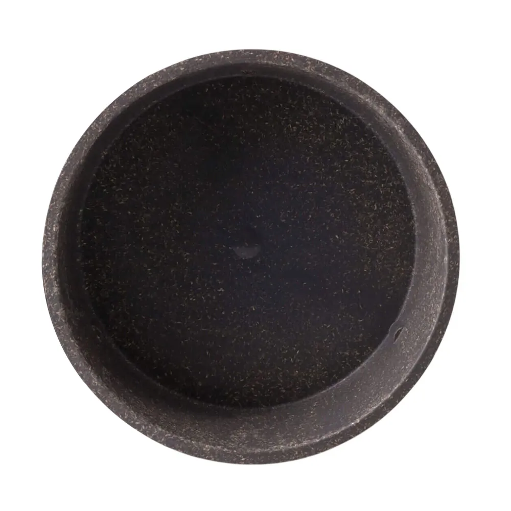 (60 бр.) Купа - Био композит - 1L - Ø 185mm - Дълбочина: 68mm - Сиво