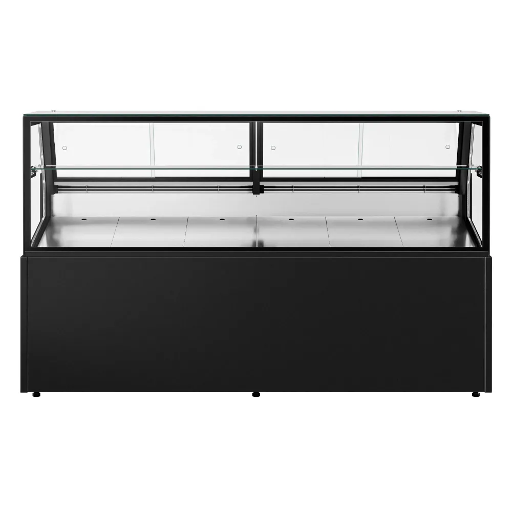 Хладилна витрина - 1955x910mm - LED осветление - двоен стъклопакет - вентилирано охлаждане