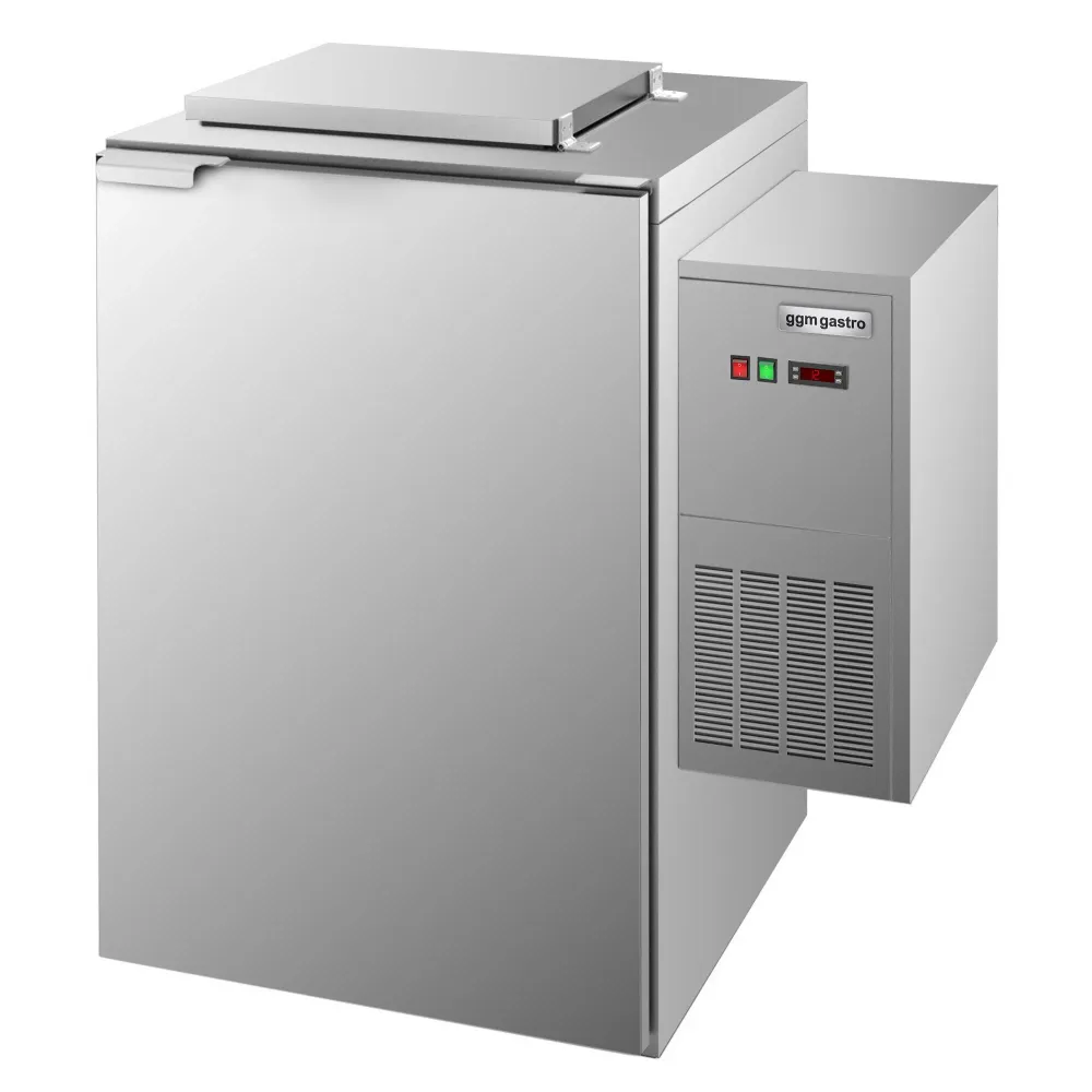 Хладилен шкаф за хранителни отпадъци - за 1x120l или 1x240l - със страничен агрегат вдясно