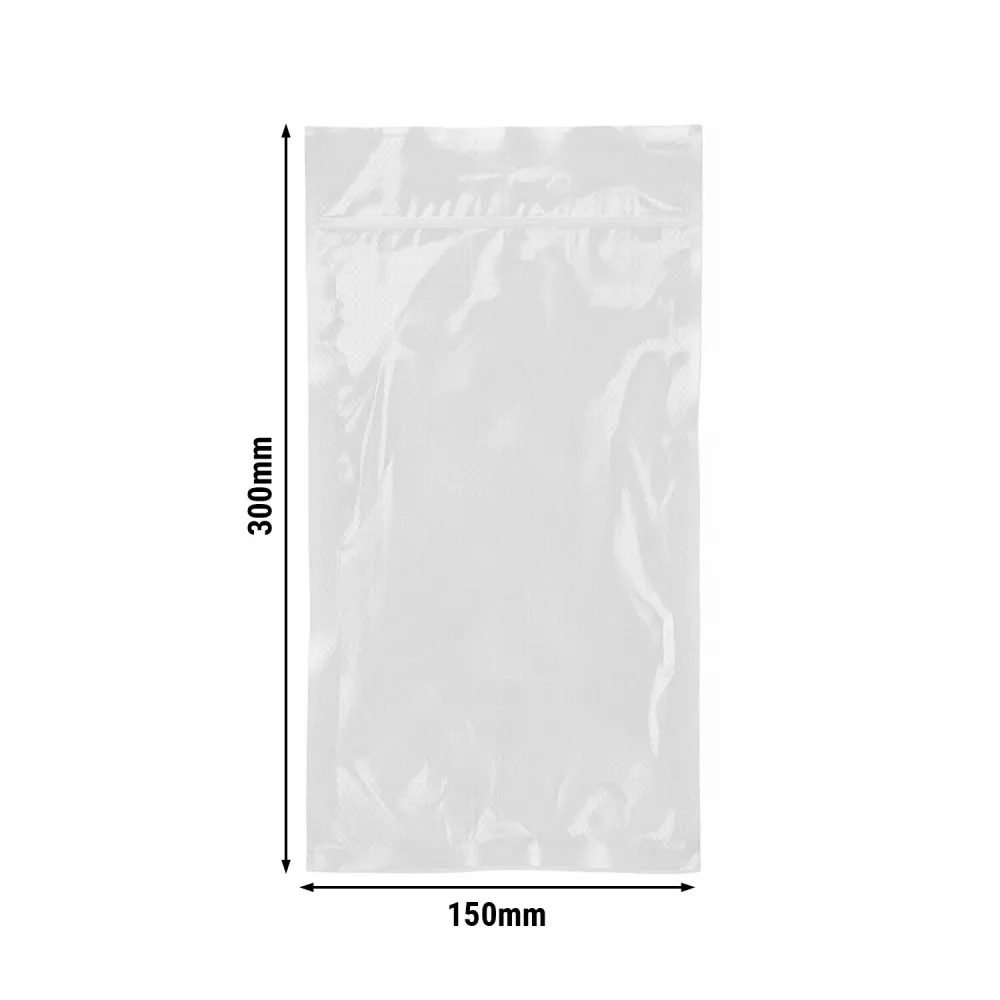 (2000 бр.) Вакуумни пликове - гофрирани - 150x300mm - Дебелина: 90µm