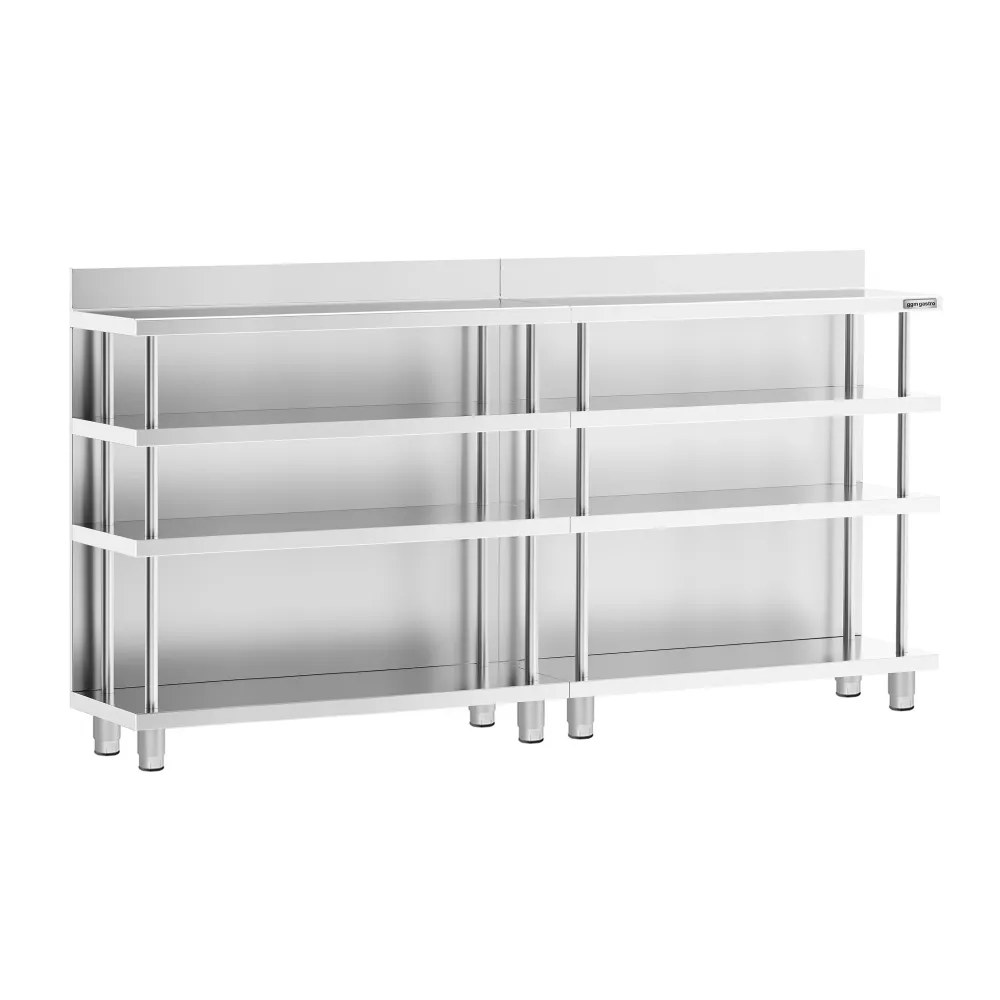 Бар-работна маса - неръждаема стомана - 2000x400mm