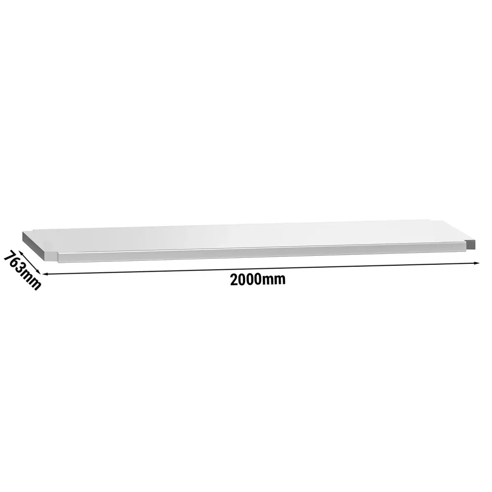 Междинен рафт - 2000x763mm - за работни маси серия ATK 700mm дълбочина - за ATK208 и ATK208A