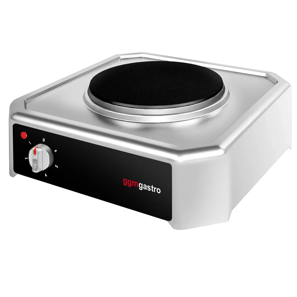 Настолен електрически котлон - 2,0kW - 1 чугунени плочи Ø225mm