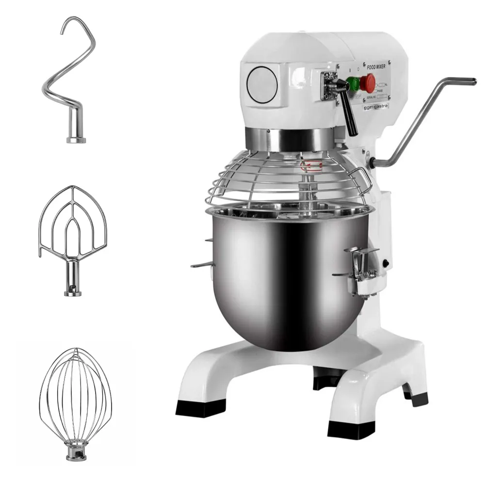 Професионален Настолен Планетарен миксер - 20l - 750W - с 3 бъркалки