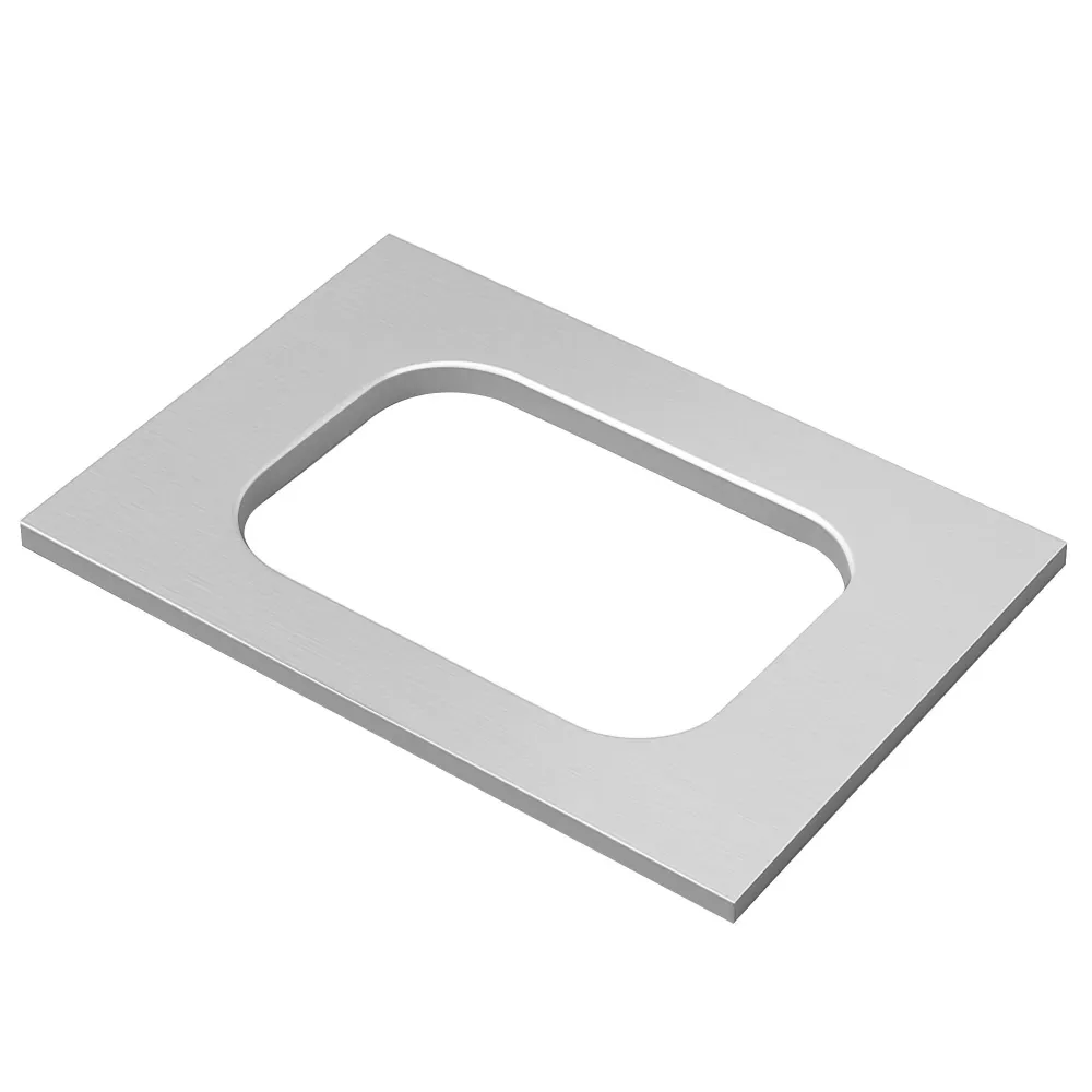 Рамка за запечатване от алуминий - 210x300x10mm - подходящо за SGOM3