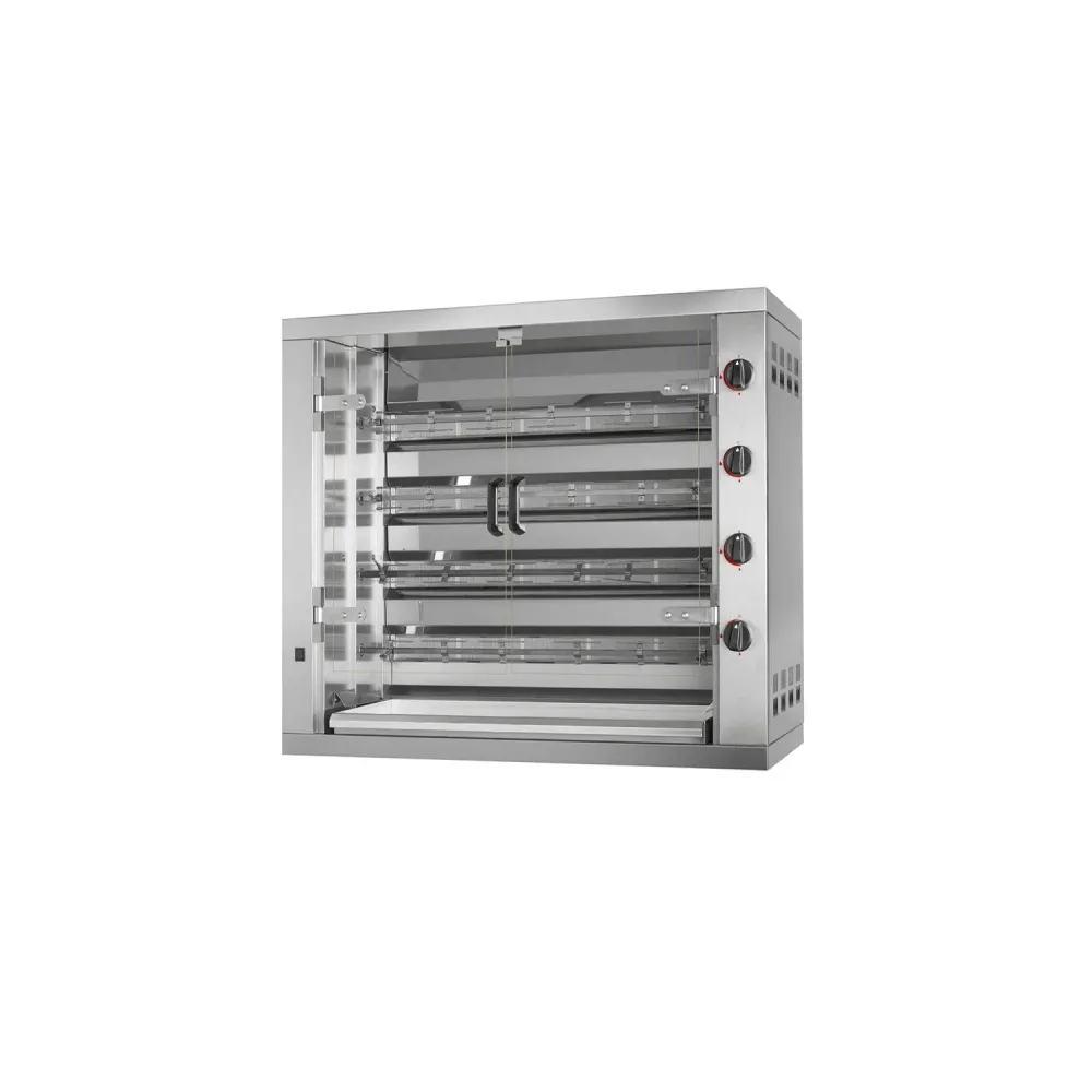 Газов Грил за пилета - 23,6kW - с 4 шиша за до 24 пилета