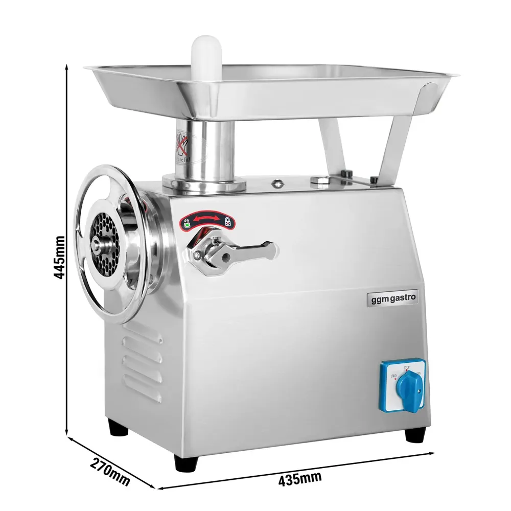 Професионална електрическа месомелачка 22 - 250кг/ч - 1,1kW
