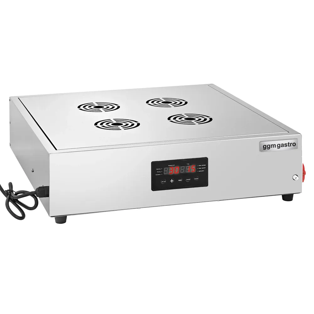 Парен уред - 2.5kW - Дигитално - вкл. надстройка за парен шкаф с 5 чекмеджета