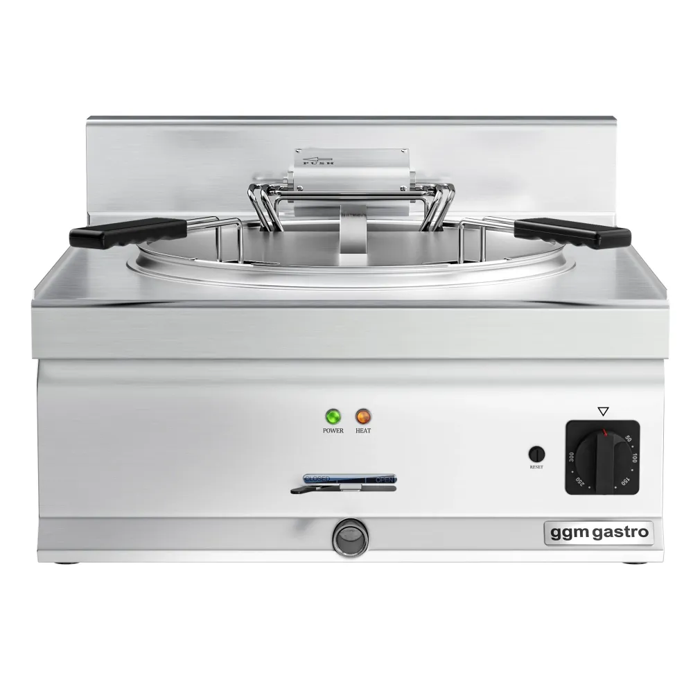 Електрически фритюрник - 25l - 15kW - Ръчно управление
