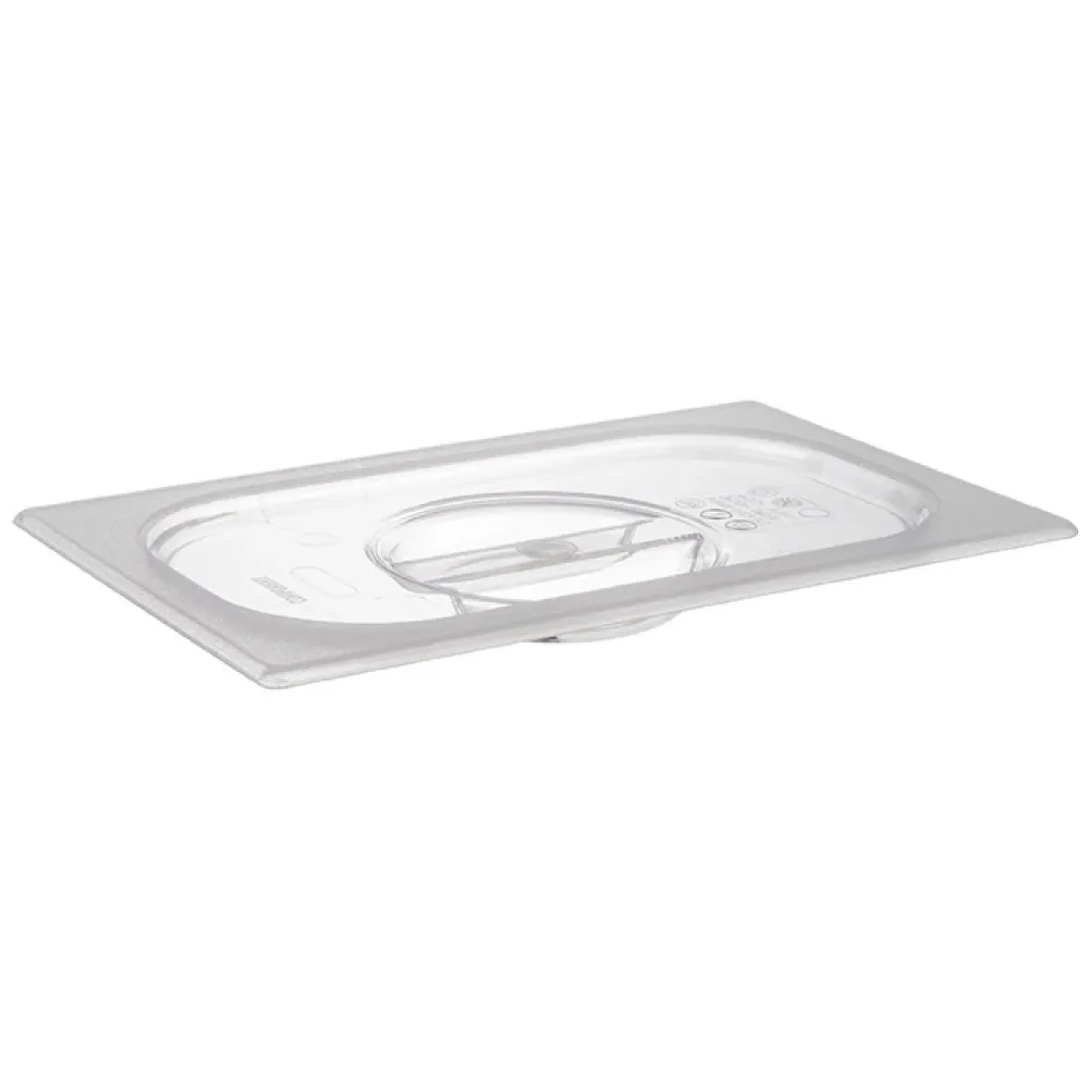 (6 бр.) GN 1/4 - Капак - прозрачен - 265x163x27mm - височина: 27mm - поликарбонат