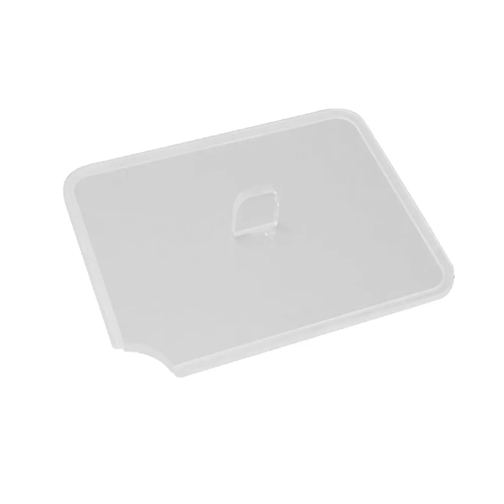 GN 1/2 - Капак - с отвор за лъжица - прозрачен - 265x325mm - височина: 7mm