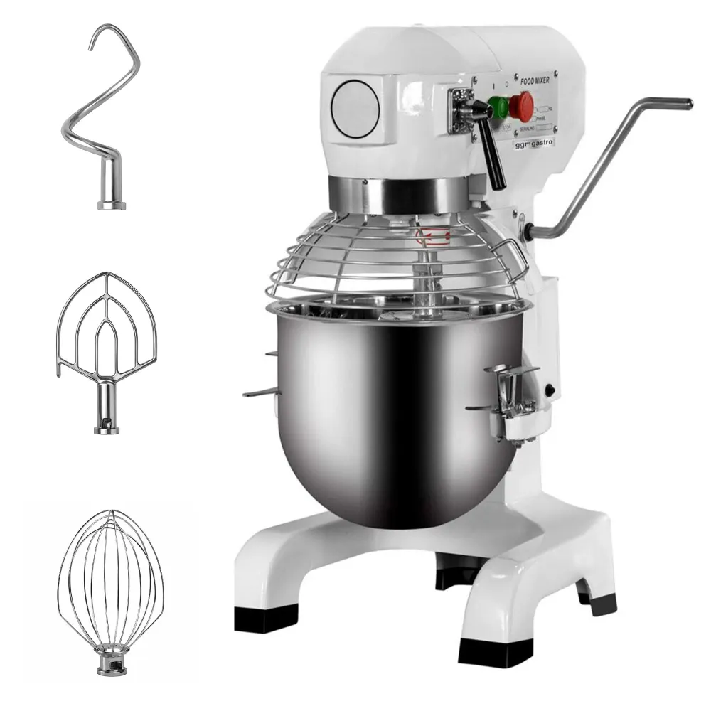 Професионален Планетарен миксер - 27l - 1,1kW - с 3 бъркалки