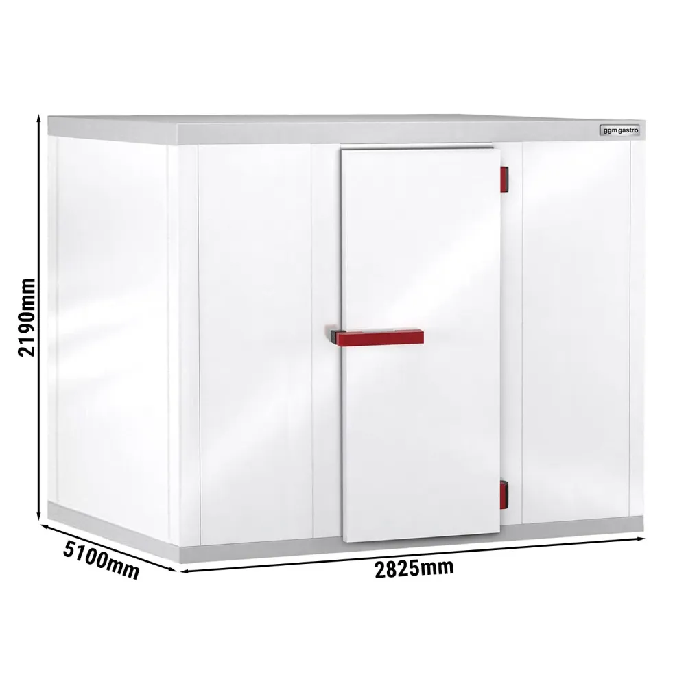 Минусова хладилна камера - 2825x5100mm - 25,08m³