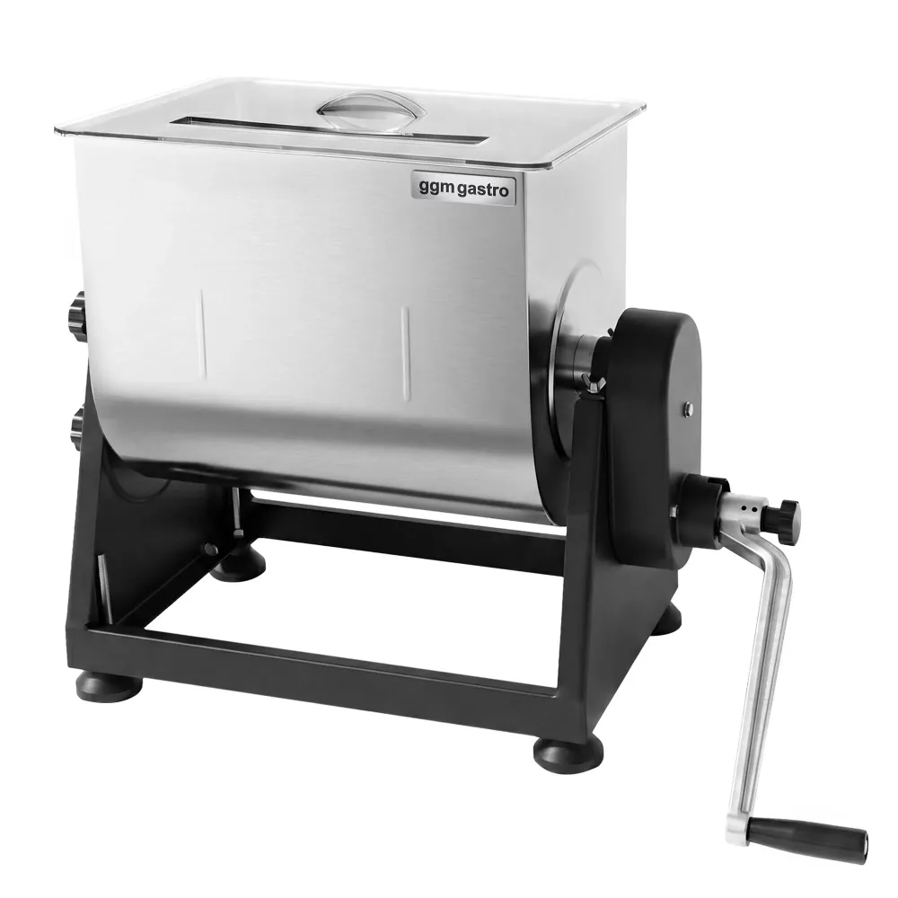 Ръчен миксер за месо - 28l - капацитет до 25kg 22 - мощност 1,1kW - двупосочно въртене (реверс) - включва Месомелачка с ох...