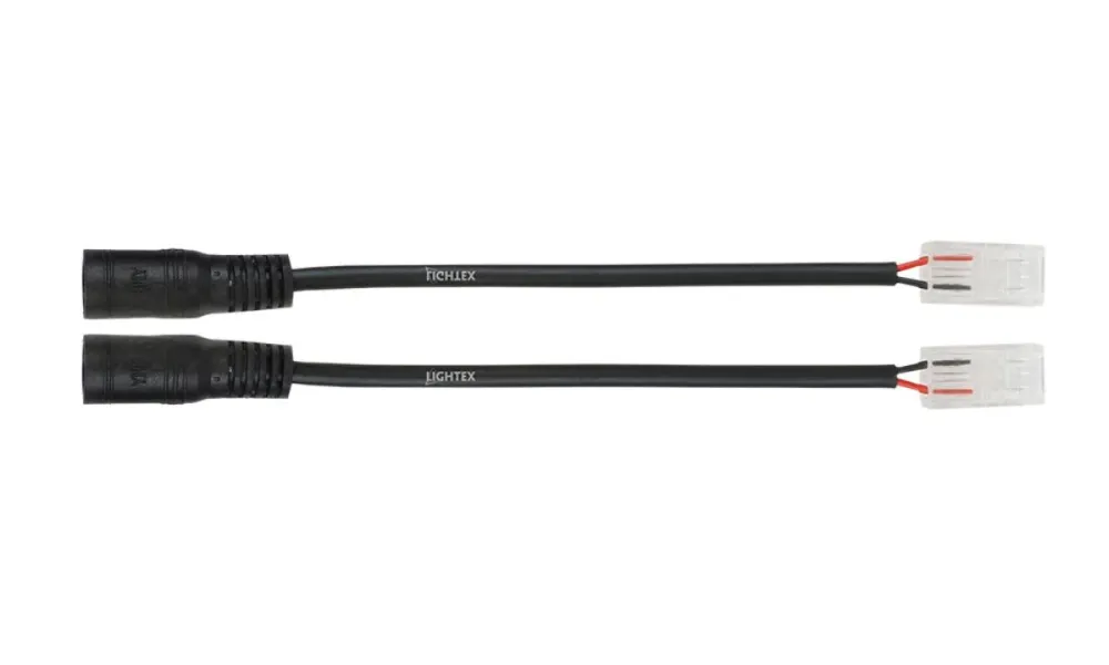 KОНЕКТОР С КЛИК БУКСА 2PIN COB 8MM 2БР