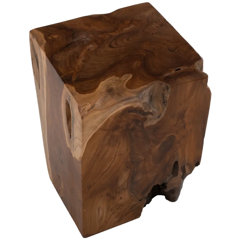 Табуретка тиково дърво 30X30X40