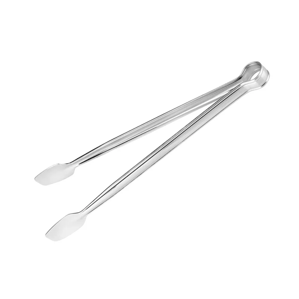 (4 бр.) Щипка за грил - назъбена - дължина: 320mm - неръждаема стомана
