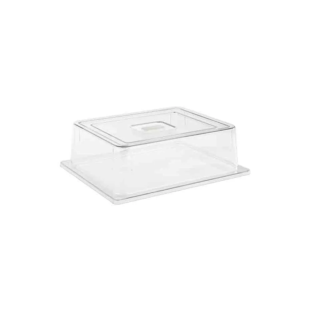 (6 бр.) Капак за гастронорм - GN 1/2 - Поликарбонат - 325x265mm - Височина:95mm