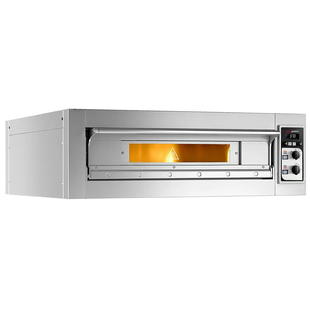 Професионална Електрическа фурна за пица - 9x Ø33cm - Механично - до 400°C