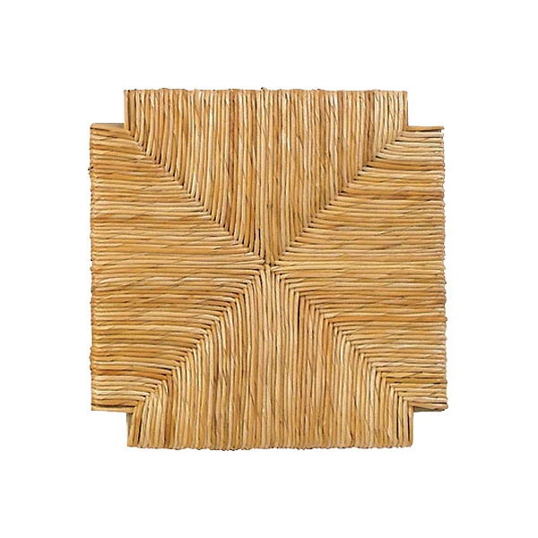 Сламена седалка за дървена кафе табуретка 33x33x3.5см. (дебелина) КГ5098