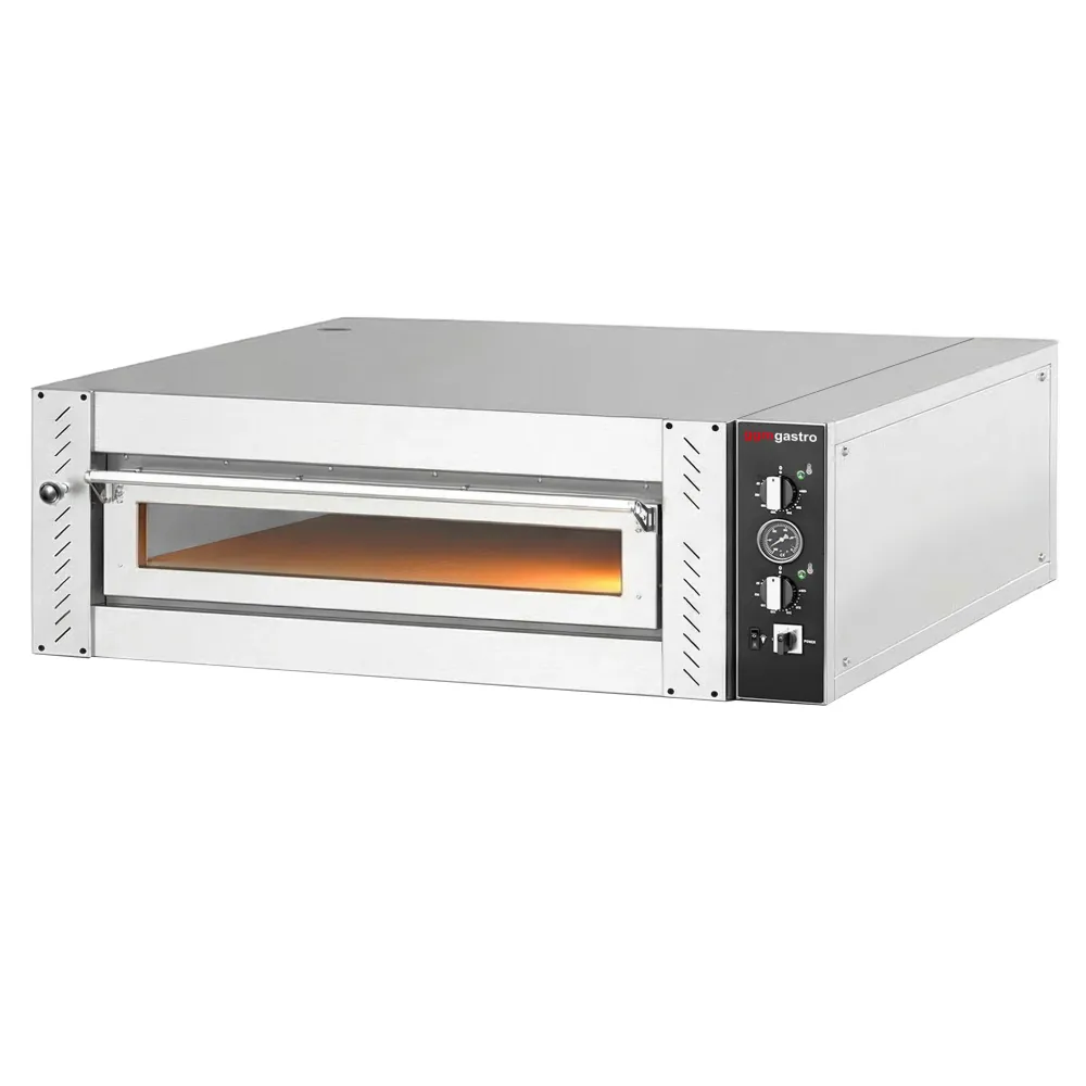 Професионална Електрическа фурна за пица - 4x Ø34cm - Механично - до 450°C