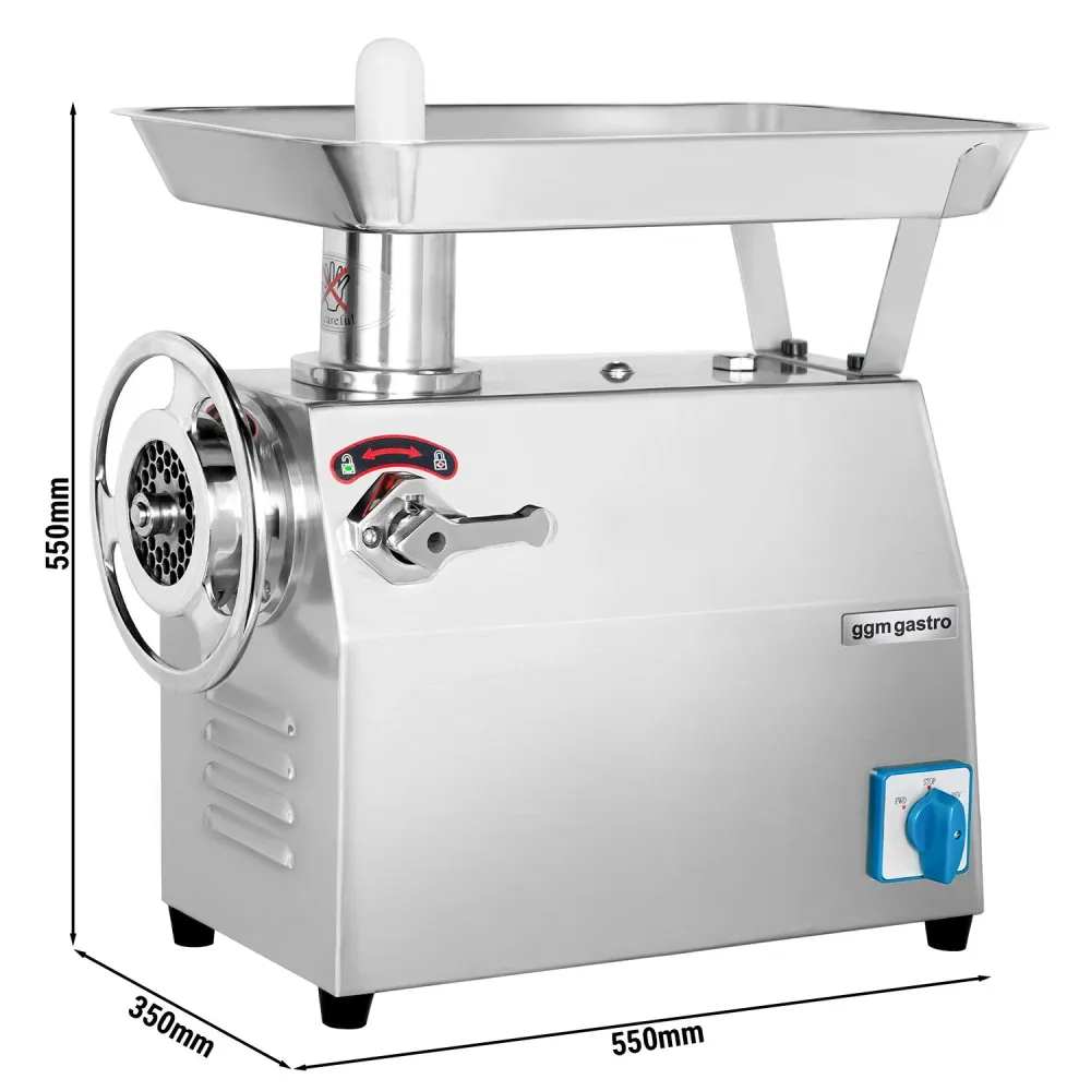 Професионална електрическа месомелачка 32 - 350кг/ч - 2,2kW