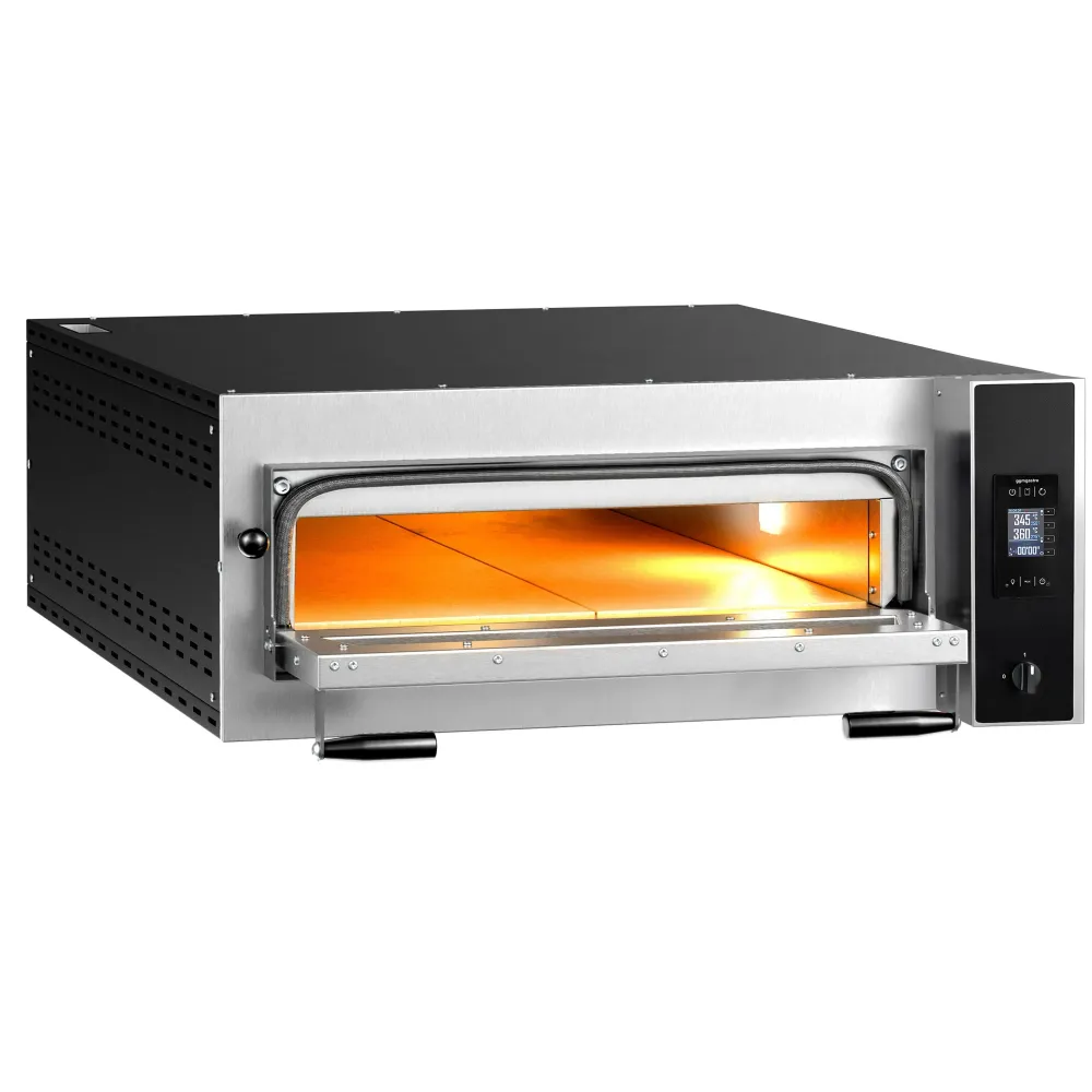 Професионална Електрическа фурна за пица - 6x Ø35cm - Дигитално - до 400°C