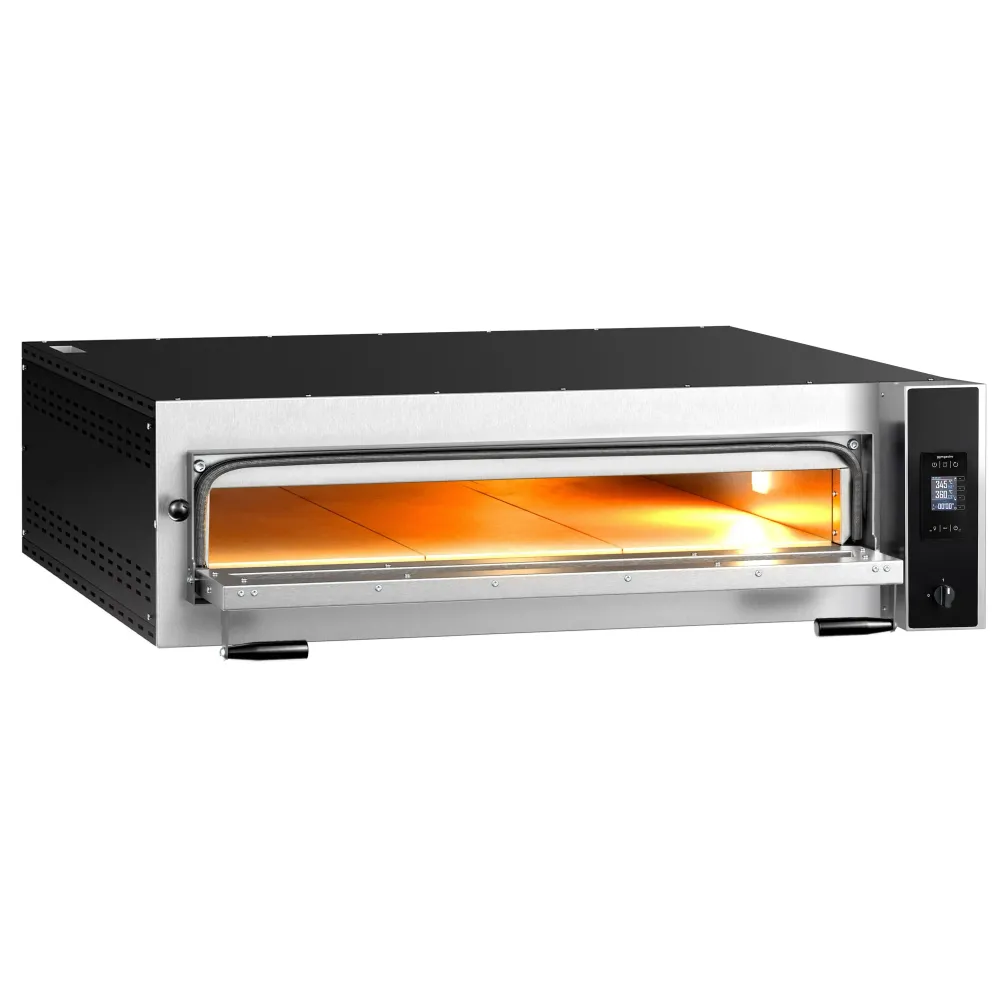 Професионална Електрическа фурна за пица - 9x Ø35cm - Дигитално - до 400°C