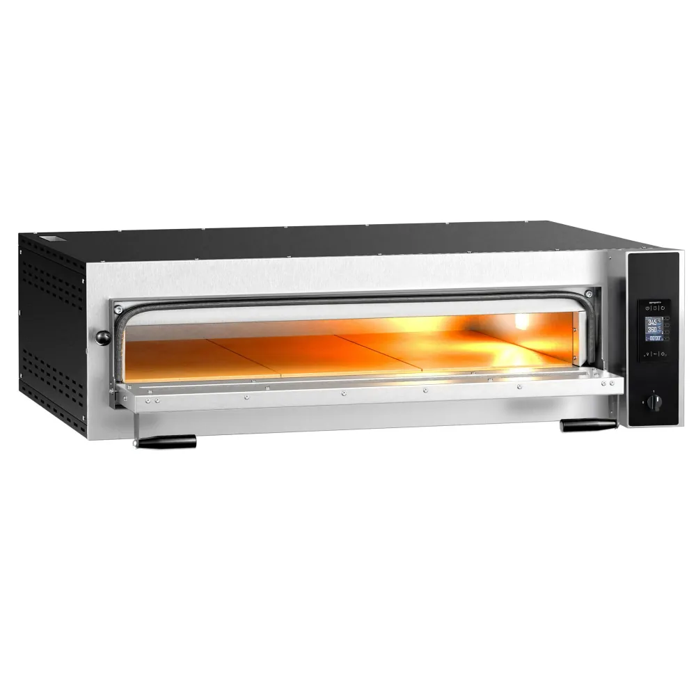 Професионална Електрическа фурна за пица - 6x Ø35cm - Дигитално - до 400°C
