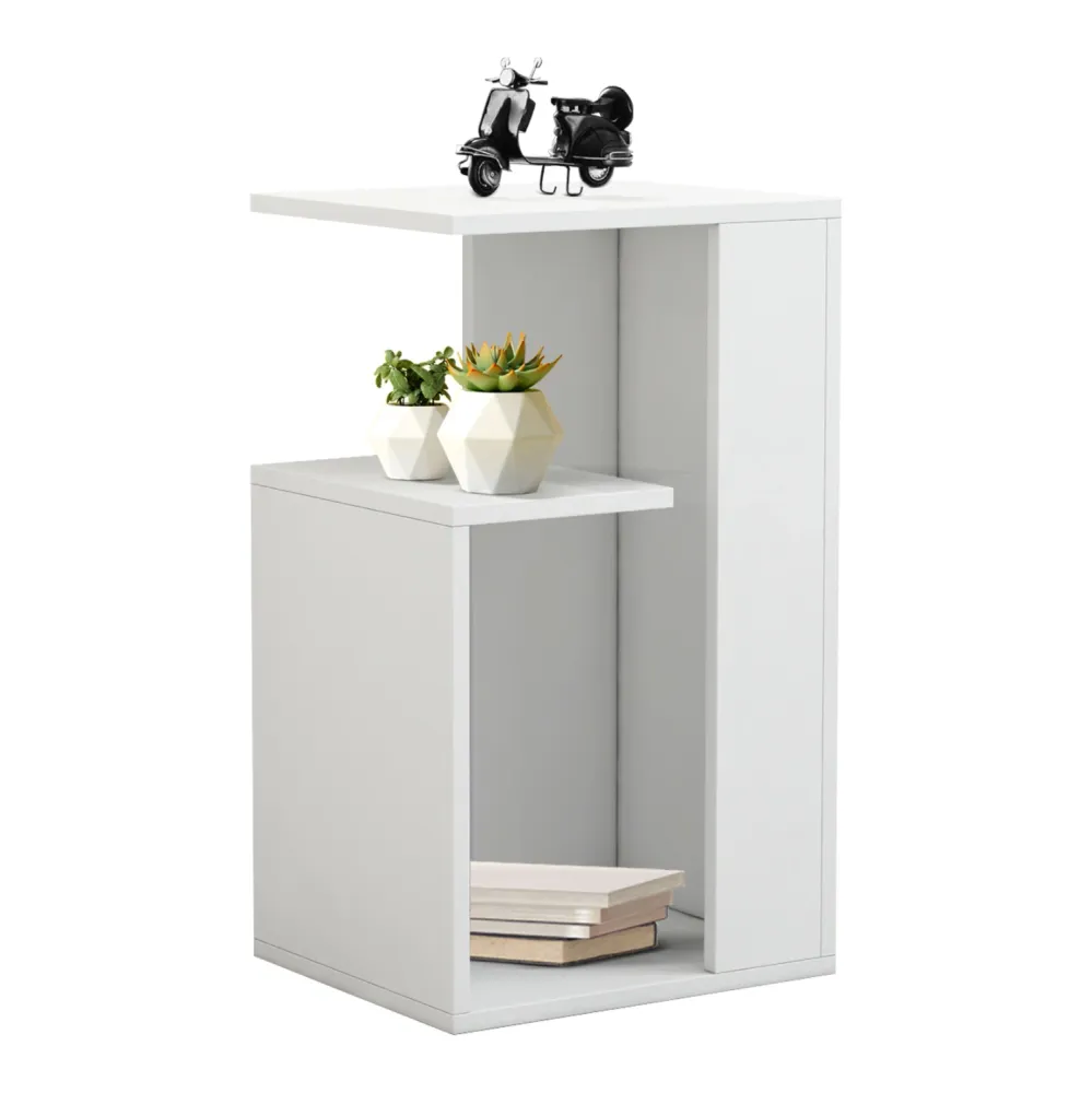 Помощна маса бял цвят 35X29,5X60см