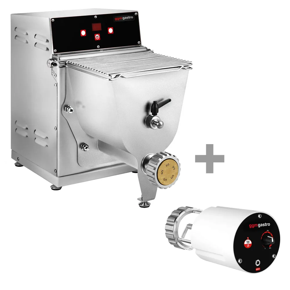 Професионална електрическа машина за паста - 8кг/ч - 370Watt - вкл. резачка за макаронени изделия
