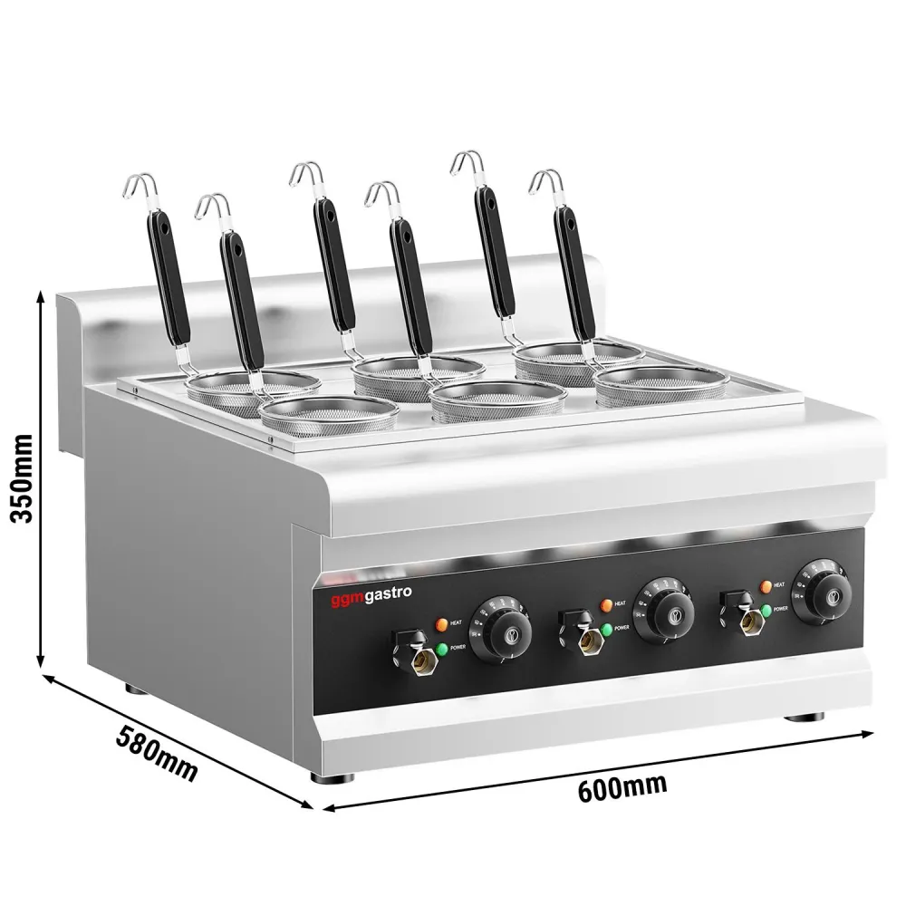 Уред за варене на паста - 3kW - включва 6 кошници