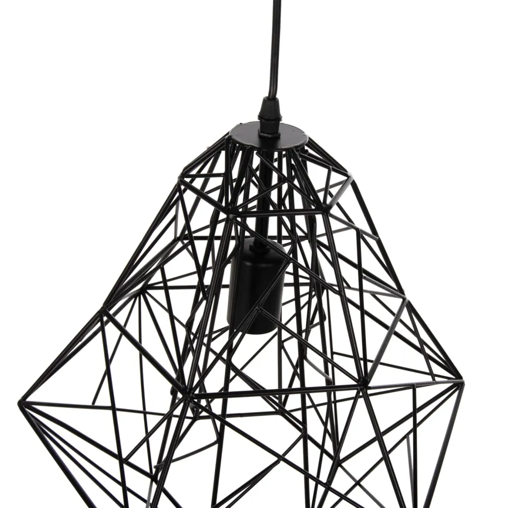 Таванна лампа 4067 черен цвят 36x30x130см