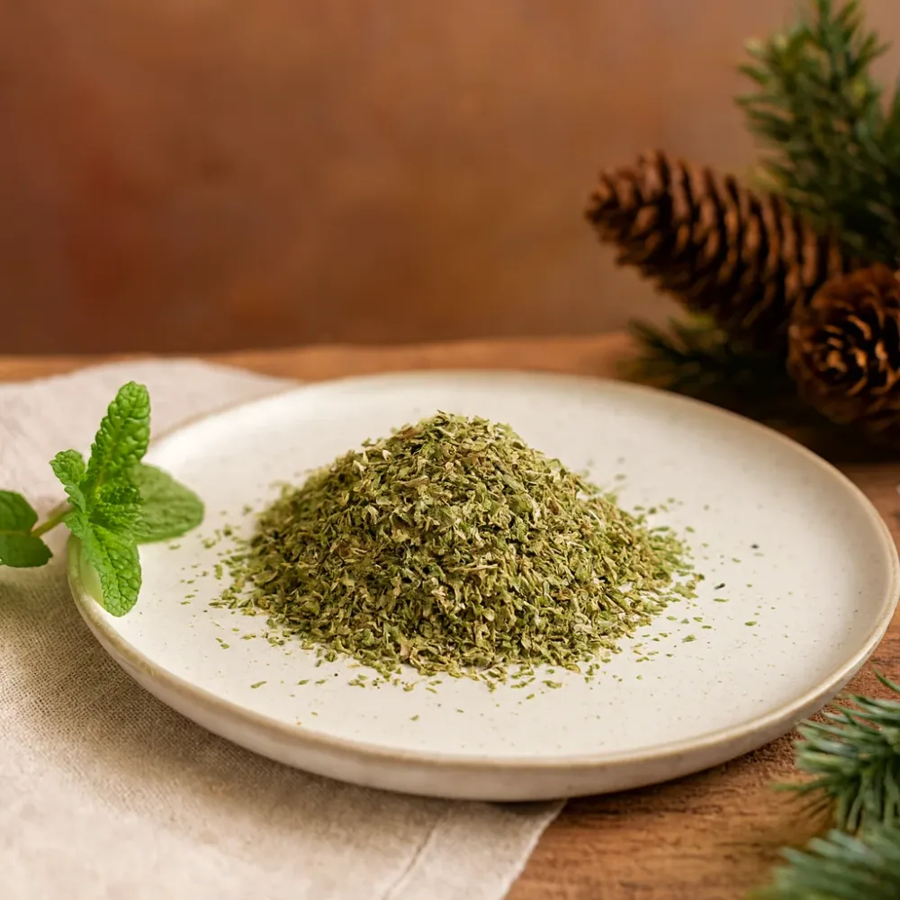 Сушен лятен чубрица нарязани листа 1 kg