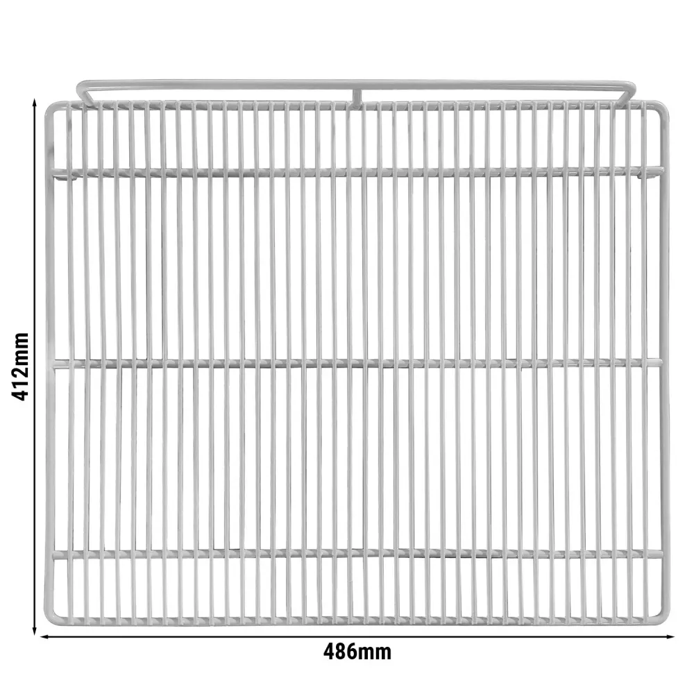 (2 бр.) Пластифицирана решетка за бутилки - 486x412mm - за серия KSBL400 & TKSBL400 - височина 10mm