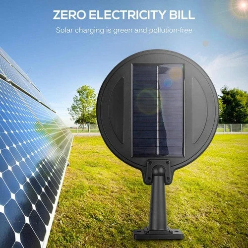 Соларна лампа 2бр със сензор и дистанционно управление 500w