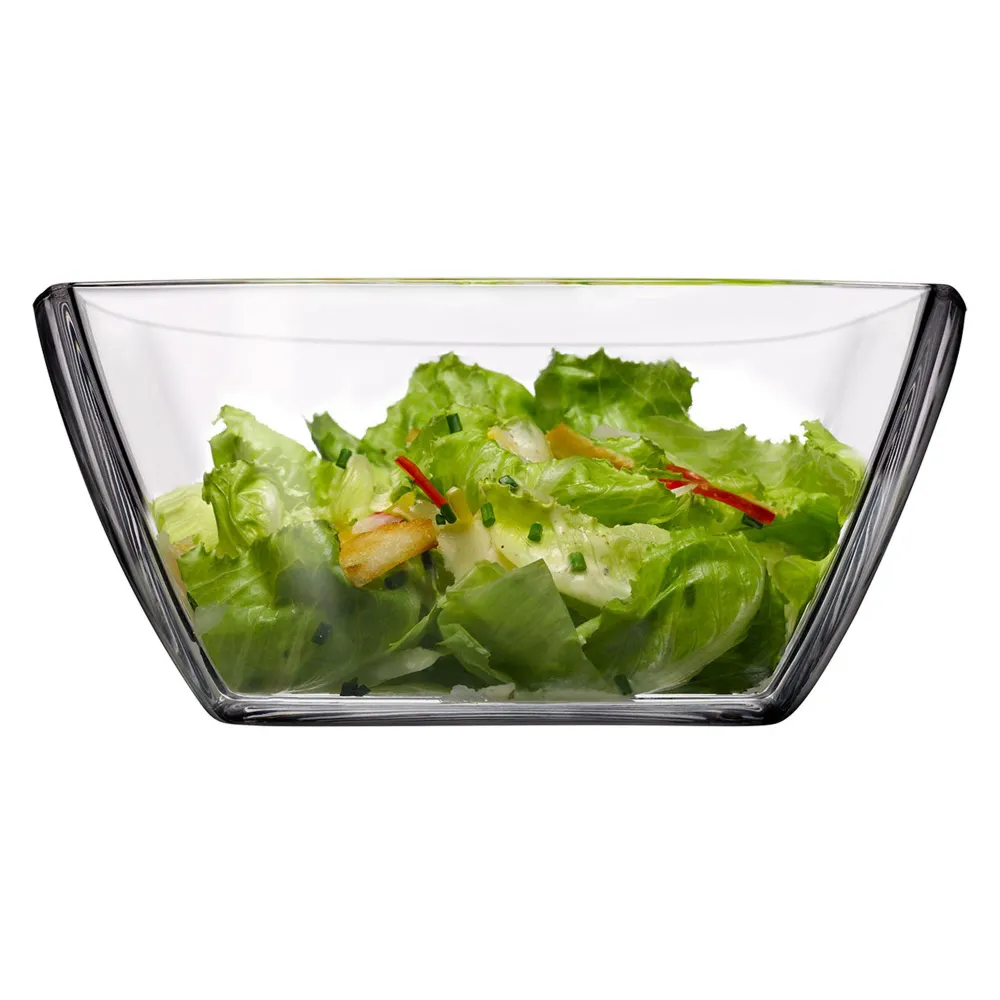 (4 бр.) Купа - Стъкло - правоъгълна - 500x251mm - Дълбочина: 244mm