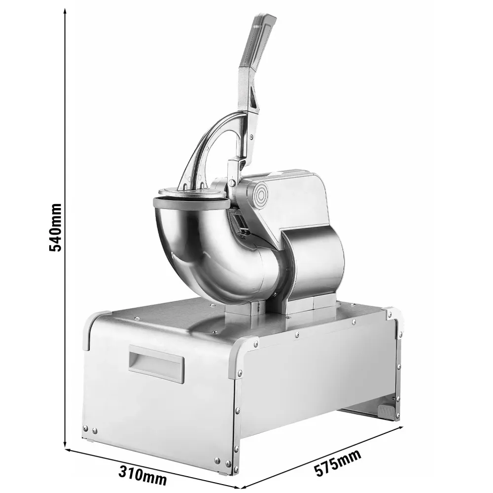 Ледотрошачка Професионална - 5kg/мин - 350W - Неръждаема стомана - вкл. контейнер
