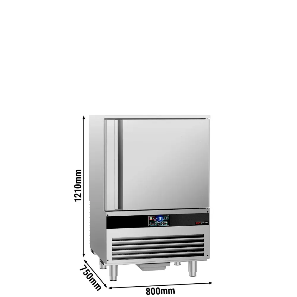 Професионален Шоков охладител и фризер - настолен - 7x GN 1/1 или EN 600x400