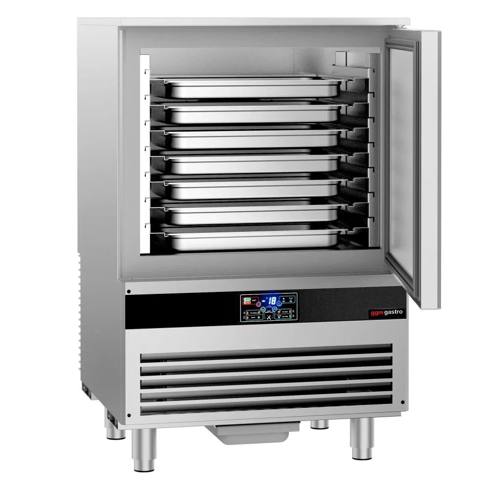 Професионален Шоков охладител и фризер - настолен - 7x GN 1/1 или EN 600x400