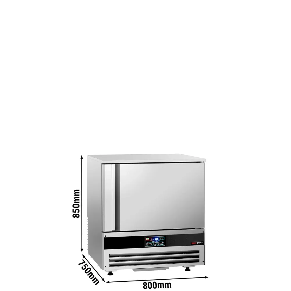 Професионален Шоков охладител и фризер - 5x GN 1/1 или EN 600x400