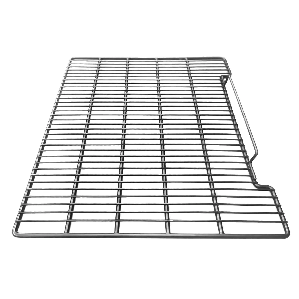 Рафт за бутилки от неръждаема стомана - за средно ниво - 636x510x50mm - вкл. 4x скоби за опорна решетка - за GKS1500S