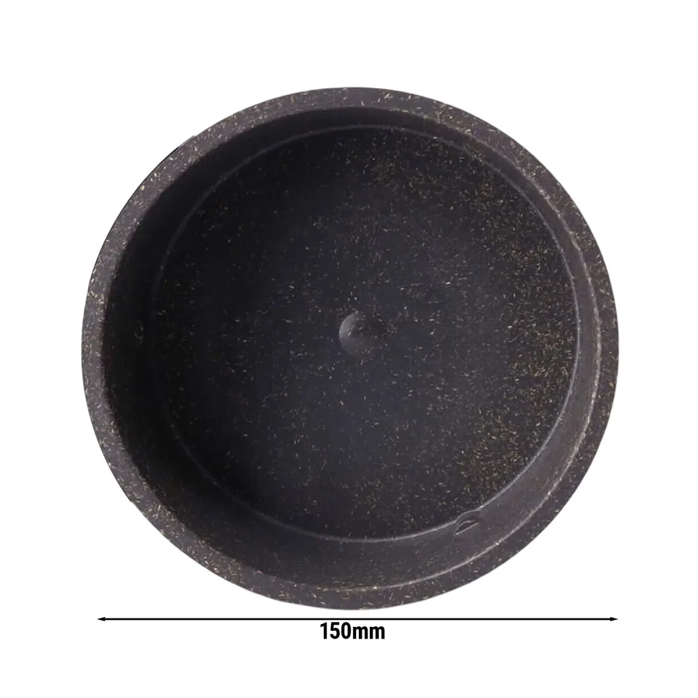 (60 бр.) Купа - Био композит - 650ml - Ø 150mm - Дълбочина: 60mm - Сиво